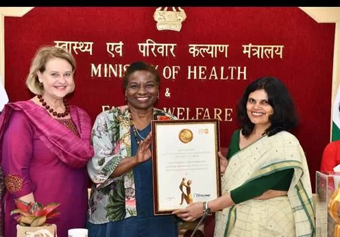 “UNFPA Honors India’s Leadership in Maternal Health: Applauds 70% Reduction in Maternal Mortality Ratio (2000-2020)”