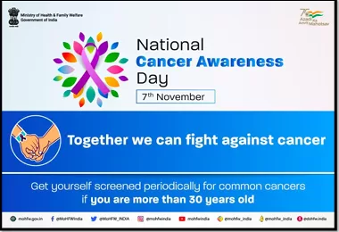 National Cancer Awareness Day in India