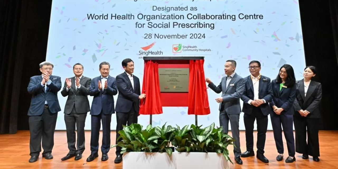 WHO designates SingHealth Community Hospitals as the world’s first Collaborating Centre for social prescribing