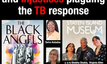 Black Angels remind us of centuries of injustices plaguing the TB response