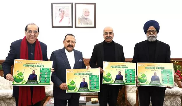 Union Minister Dr. Jitendra Singh releases Association of Physicians of India (API) Monograph on Pollution and Health