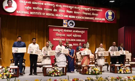 President of India Graces NIMHANS Golden Jubilee Celebrations in Bengaluru