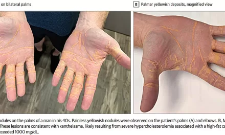 Man on Carnivore Diet Develops Yellowish Nodules on Hands, Feet, and Elbows