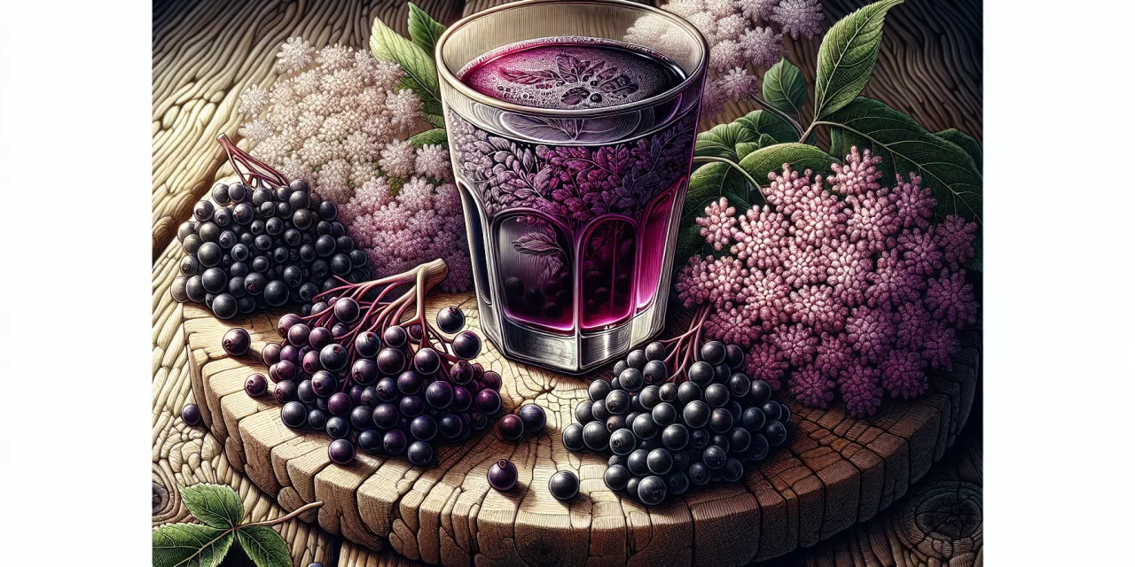 Elderberry Juice Shows Promise for Weight Management and Metabolic Health in Clinical Trial