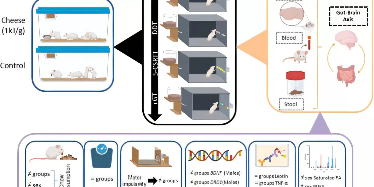 High-Fat Diet During Adolescence Linked to Increased Impulsivity in Adult Rodents