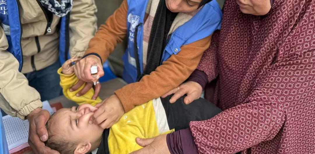 New round of polio vaccinations begins in Gaza