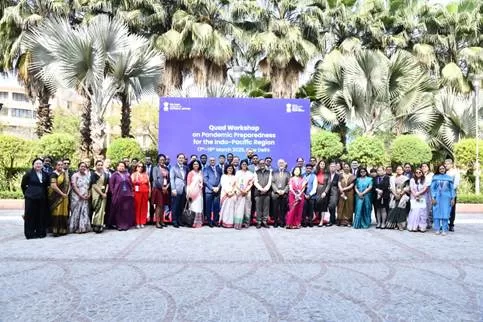 Union Minister Anupriya Patel Inaugurates QUAD Workshop on Pandemic Preparedness, Highlights India’s Leadership in Digital Health