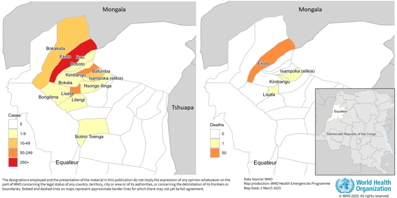 Cluster of community deaths in Basankusu, Equateur- Democratic Republic of the Congo