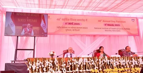 Union Health Minister Shri JP Nadda Virtually Presides Over NIHFW’s 48th Annual Day, Highlights India’s Advancements in Public Health and Medical Education