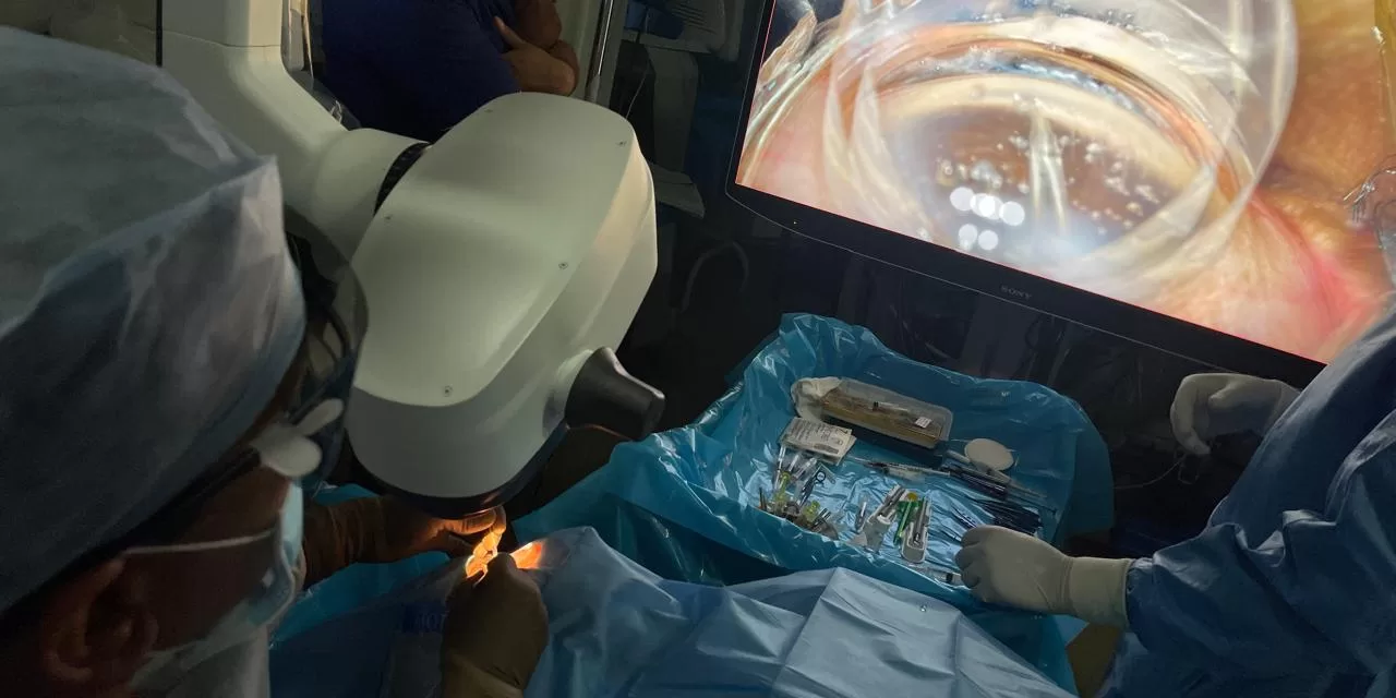 Indian Army’s Pioneering Initiative: Advanced 3D Microscope introduced for the first time in Army Hospital (R&R) for Minimally Invasive Glaucoma Surgery