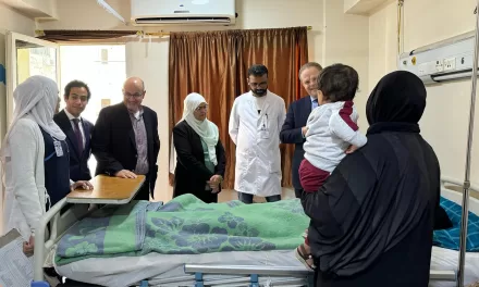 WHO Egypt and the UK strengthen collaboration to support Palestinian patients in Egypt