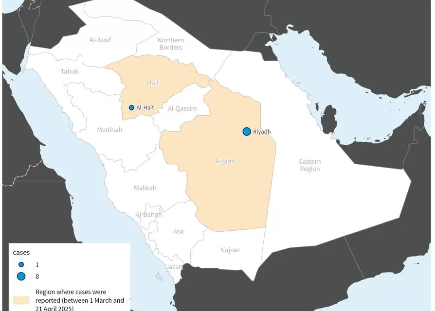 Disease Outbreak News Middle East respiratory syndrome coronavirus – Kingdom of Saudi Arabia