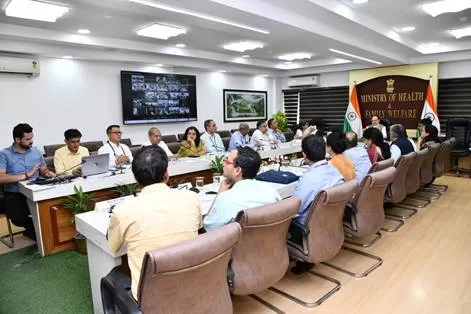 Union Health Minister Shri J P Nadda chairs ‘Kayakalp Manthan’ with hospitals, NGOs and senior officials to boost Jan Bhagidari for better health outcomes