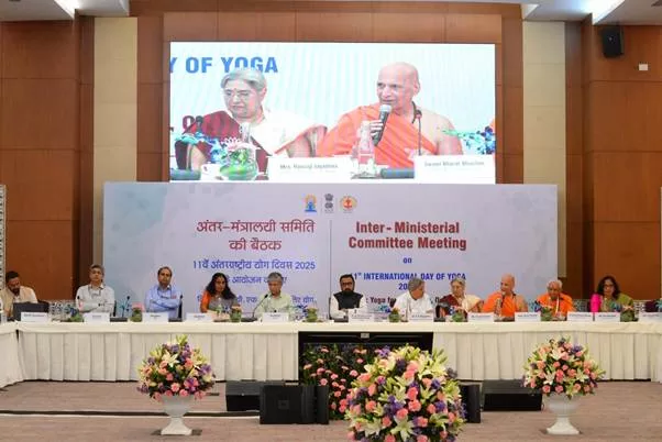 Yoga Institutions Unite with Ministries to Orchestrate Global Wellness Movement