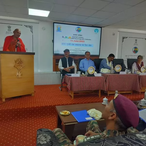 The National Institute of Sowa-Rigpa (NISR), Leh organises a one-day Samyoga event today