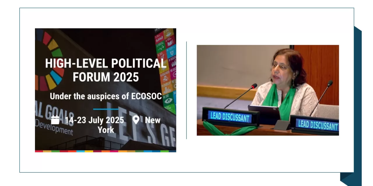 No health without rights, says Shobha Shukla SDG-3 Lead Discussant at UN meet