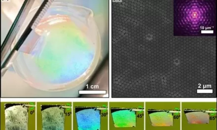 Scientists use nanoscale geometry for colors shift, making way for wearable tech