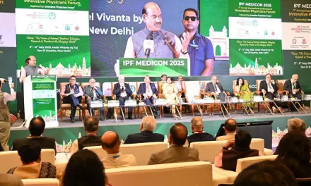 INDIA’S HEALTHCARE SYSTEM IS QUALITATIVE, ACCESSIBLE AND AFFORDABLE: LOK SABHA SPEAKER