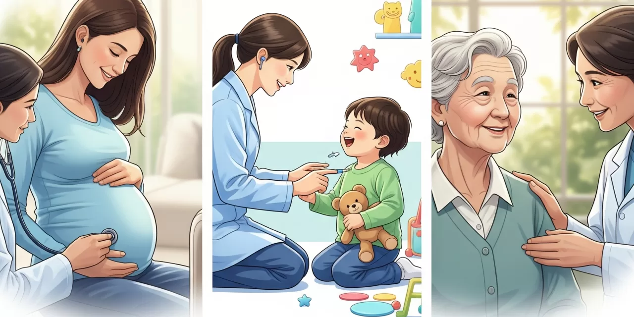 Preventive Medicine in Obstetrics, Pediatrics, and Geriatrics