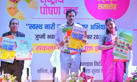 Poshan Maah Campaign in Jharkhand highlights reduction in oil & sugar consumption and the “Paanch Sutra – Golden 1000 Days” initiative
