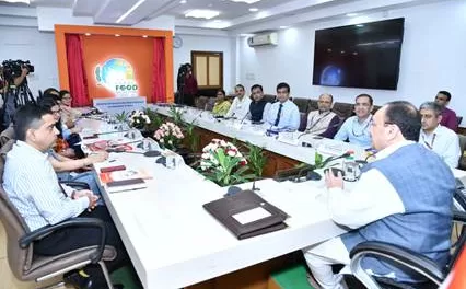 Union Health Minister Shri J P Nadda unveils logo and brochures of Global Food Regulators Summit 2025