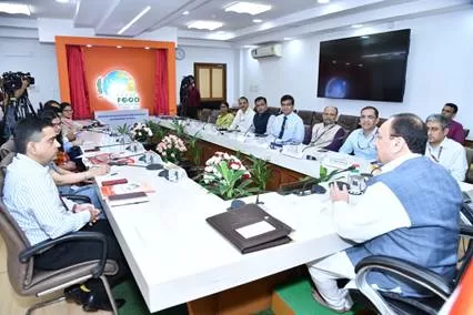 Union Health Minister Shri J P Nadda unveils logo and brochures of Global Food Regulators Summit 2025