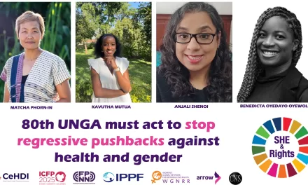 80th UNGA must act to stop regressive pushbacks against health and gender