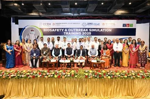 Central Council for Research in Homoeopathy and Manipal Academy of Higher Education Join Hands to Strengthen Public Health Preparedness through Biosafety Training and Research Partnership