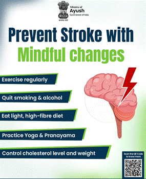 World Stroke Day 2025: Ayush Ministry Highlights Preventive & Holistic Care Pathways for Stroke Management