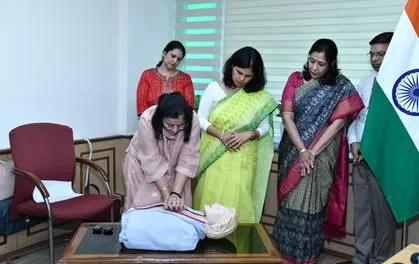 Union Health Secretary inaugurates CPR Awareness Week (13–17 October); underscores lifesaving importance of CPR for every citizen