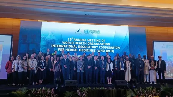 16th WHO–IRCH Annual Meeting Begins in Jakarta to Strengthen Global Cooperation on Herbal Medicine Regulation