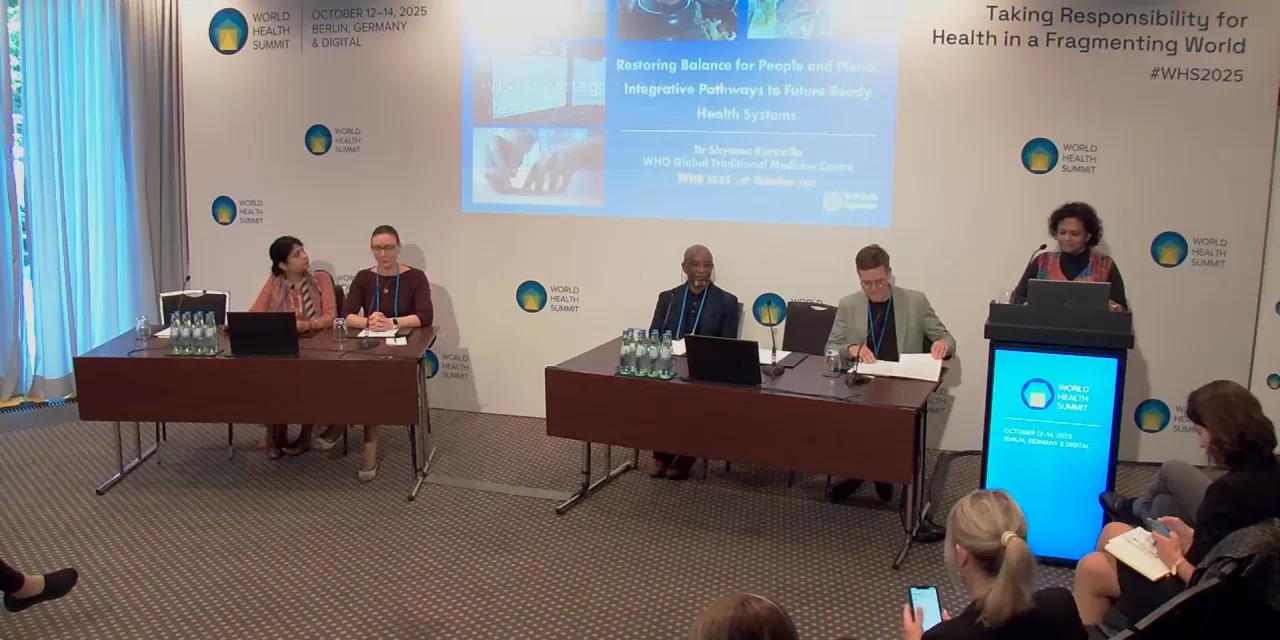Spotlight on traditional medicine at World Health Summit 2025