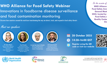 Webinar: Innovations in foodborne disease surveillance and food contamination monitoring