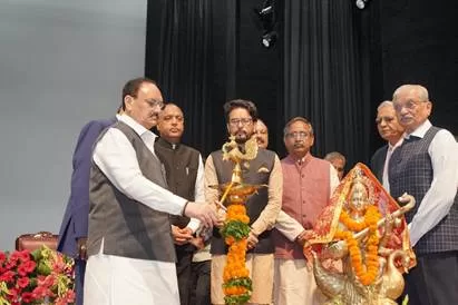 Union Health Minister Shri J P Nadda Presides over 3rd Foundation Day Event of AIIMS Bilaspur, Himachal Pradesh