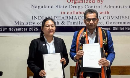 Indian Pharmacopoeia Commission signs 3 MoUs with Nagaland Medical Council, Nagaland State Drugs Control Administration (NSDCA) and Nagaland State Pharmacy Council
