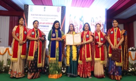 Union Health Secretary Smt. Punya Salila Srivastava highlighted the role of nurses in strengthening India’s Healthcare System at RAK College of Nursing Graduation Ceremony