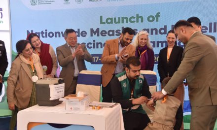 Pakistan launches nationwide measles-rubella vaccination campaign to protect 34 million children