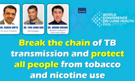 Tobacco-free and nicotine-free future is a bedrock to deliver on #EndTB and SDGs