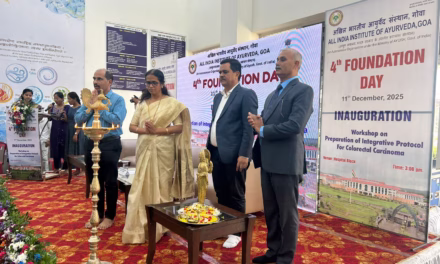 AIIA Goa celebrates 4th Foundation Day with launch of several new initiatives and national workshop on developing integrative protocol for cancer treatment