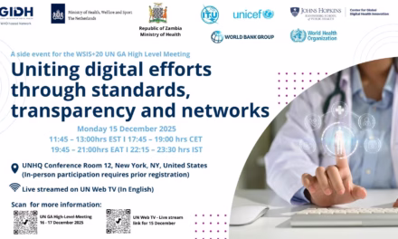 Uniting digital efforts through standards, transparency and networks