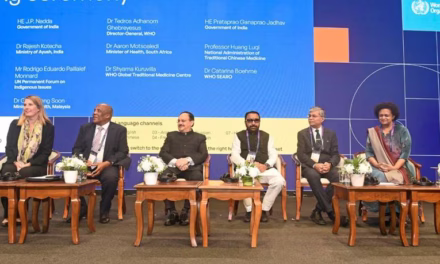 Union Minister of Health and Family Welfare Shri JP Nadda presides over the inaugural ceremony of The Second WHO Global Summit on Traditional Medicine