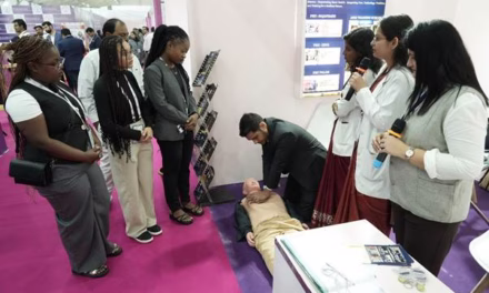 Health Pavilion Features 26 Stalls Showcasing 12 Flagship Programmes of the Ministry of Health and Family Welfare