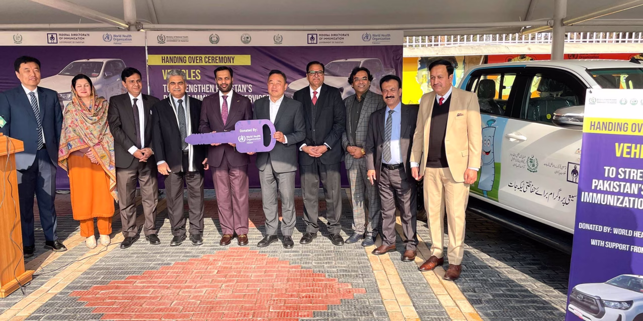 WHO and Gavi support Pakistan with vehicles to enhance immunization and reach “zero-dose” children in remote areas