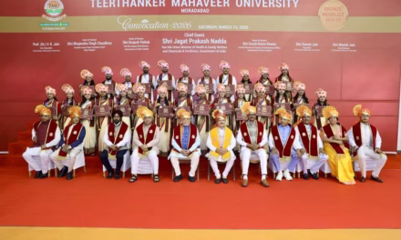 Empowering the Next Generation: Union Health Minister Highlights India’s Healthcare Transformation at TMU Convocation
