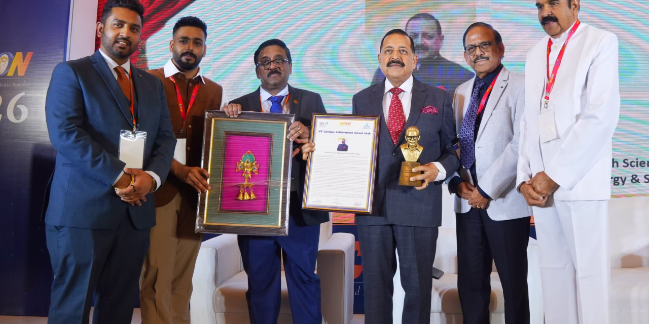A Legacy of Care: Dr. Jitendra Singh Honored with Second Lifetime Achievement Award in Diabetes