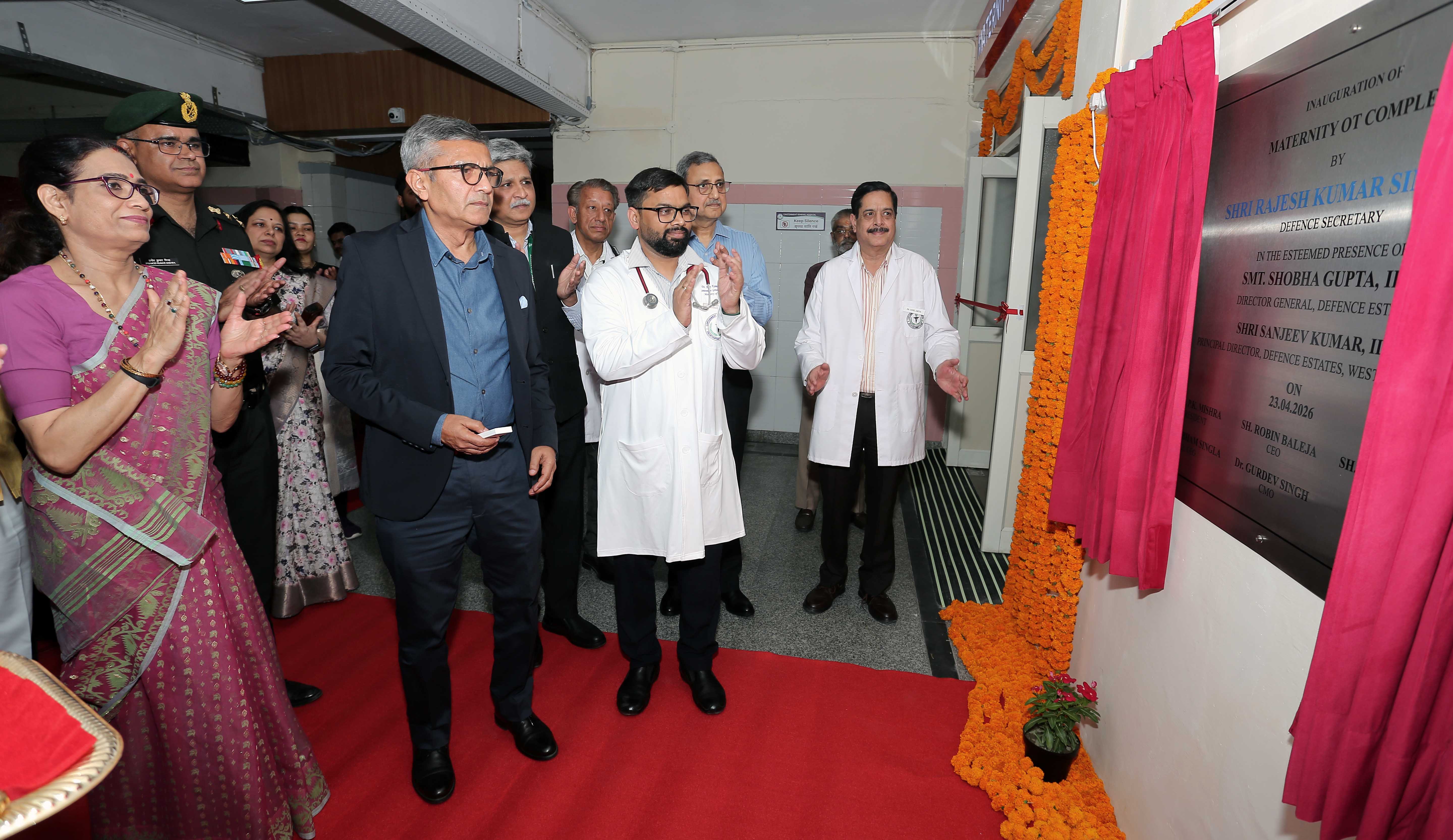 Precision and Care: Delhi Cantonment General Hospital Unveils Robotic Orthopaedic System and Advanced Maternity Suite