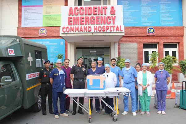 A Legacy of Life: Milestone Heart Retrieval at Command Hospital Saves Four