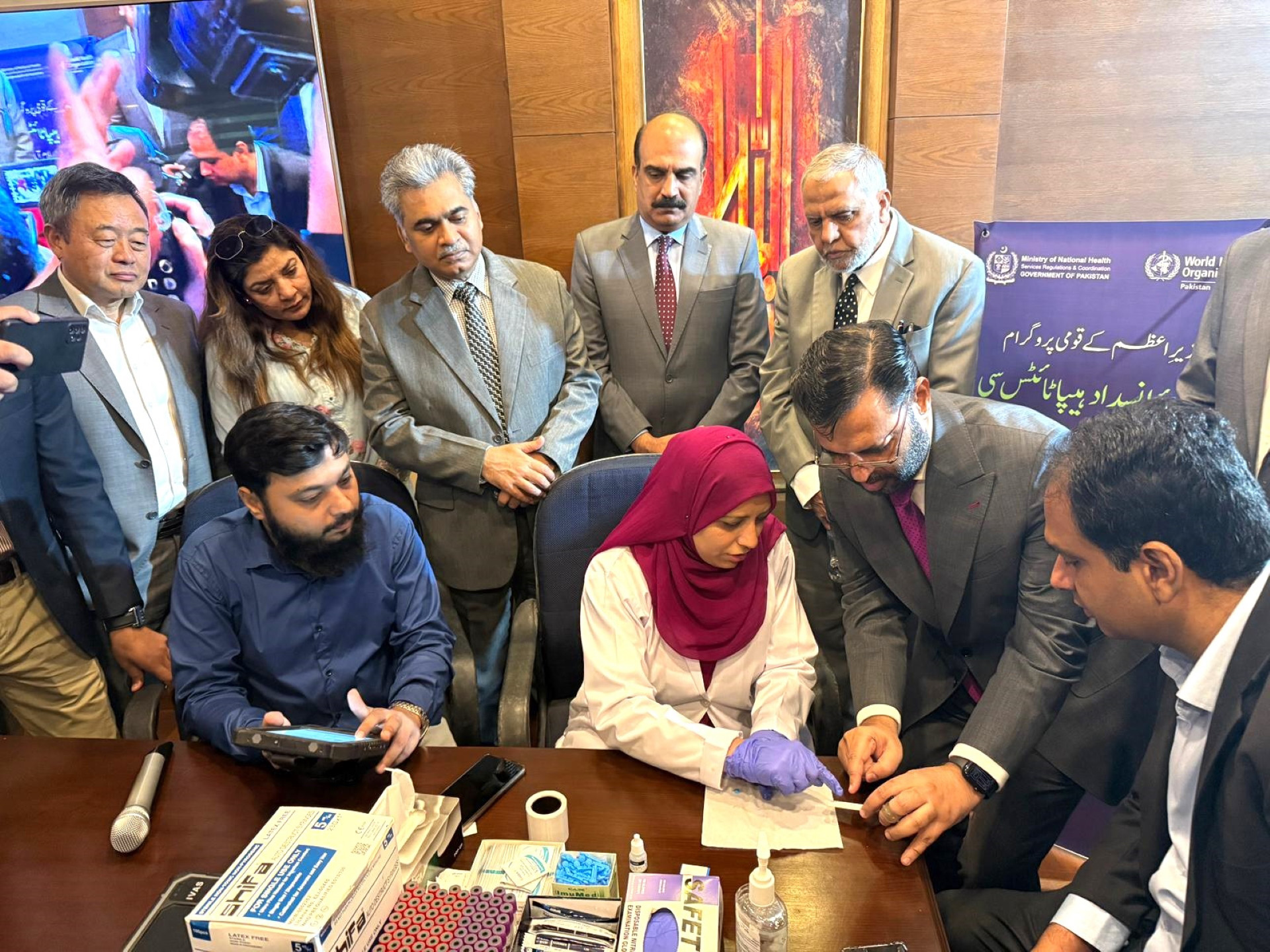 Pakistan, WHO launch Prime Minister’s Hepatitis C Programme to reach 1.6 million people in Islamabad Capital Territory