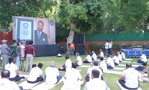 Digital Health Evolution: Ministry of Ayush Sets Guinness World Record as 435,000+ Join Live Streamed Yoga Session