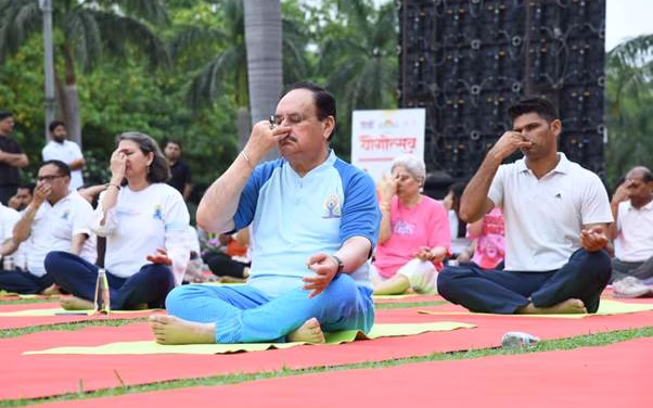 India Mobilizes Over 1.8 Lakh Health Centers for 12th International Day of Yoga Focused on Healthy Ageing